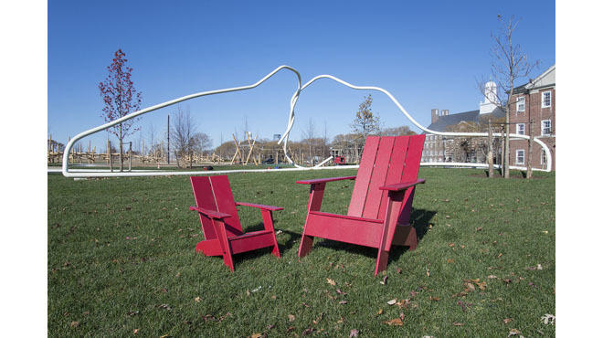 Governors Island revealed the completion of its first phase of new parkland