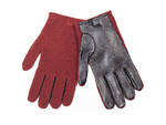 Quinn cashmere and leather gloves