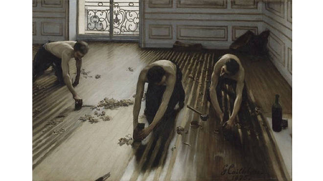 Gustave Caillebotte Les Raboteurs De Parquet 1875