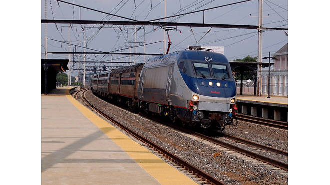 The Amtrak train, soon to be replaced by Japan's high-speed alternative?