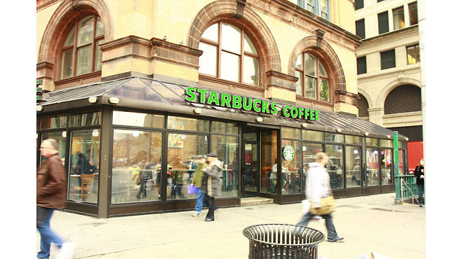 Starbucks in Astor Place