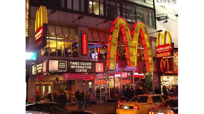 McDonald's in Times Square