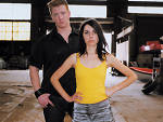 Josh Homme and PJ Harvey of Desert Sessions