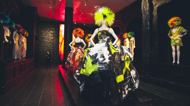 "Punk: Chaos to Couture" exhibit at the Metropolitan Museum of Art