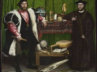 Hans Holbein the Younger, 'Jean de Dinteville and Georges de Selve ('The Ambassadors')', 1533