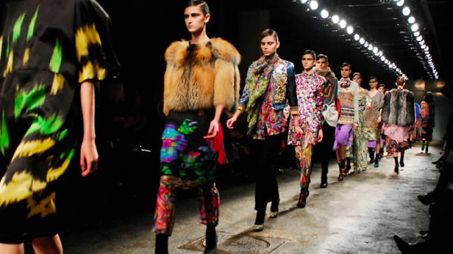Dries Van Noten, défilé Automne/Hiver, 2008 / © DR