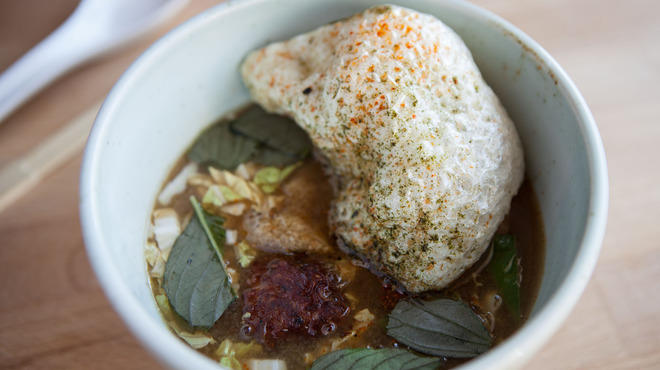 Lion's Head Ramen at Yusho.
