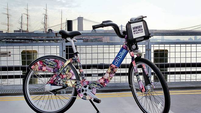 Xu Zhen's design for limited-edition Citi Bikes