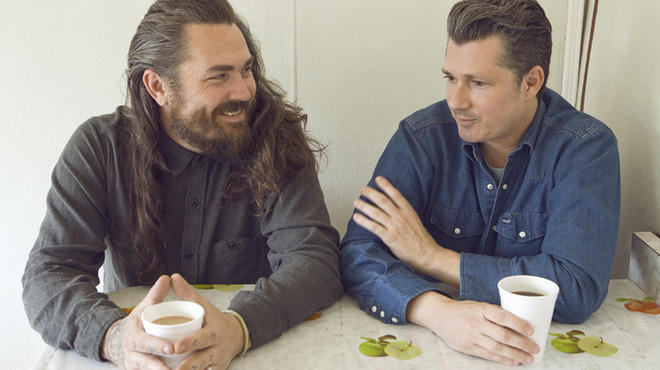 Jonathan Larroquette and Seth Romatelli of Uhh Yeah Dude
