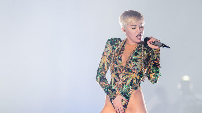 Miley Cyrus brings her Bangerz tour to Allstate Arena with openers Icona Pop, March 7, 2014.
