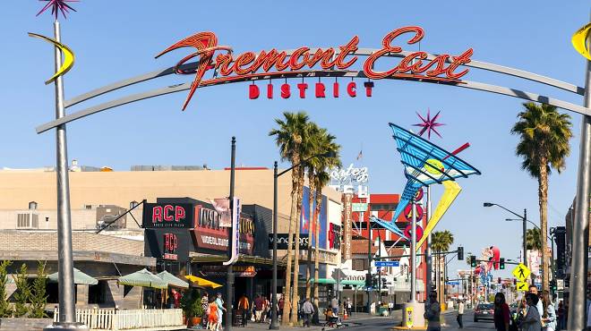 Fremont East is a taste of the old Old Las Vegas