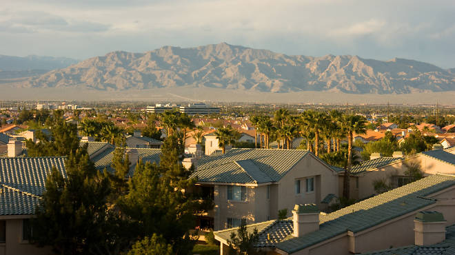 Where North Las Vegas meets the desert