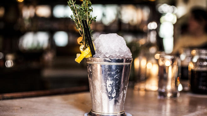Spanish Crown Julep at Maison Premiere