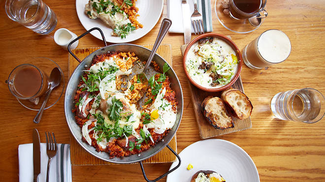 Readers voted Avec as the best new brunch in Chicago.
