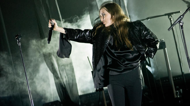 Lykke Li performs at the Apollo Theater on May 15, 2014.