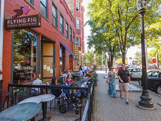 The Flying Fig is our go-to Cleveland brunch.