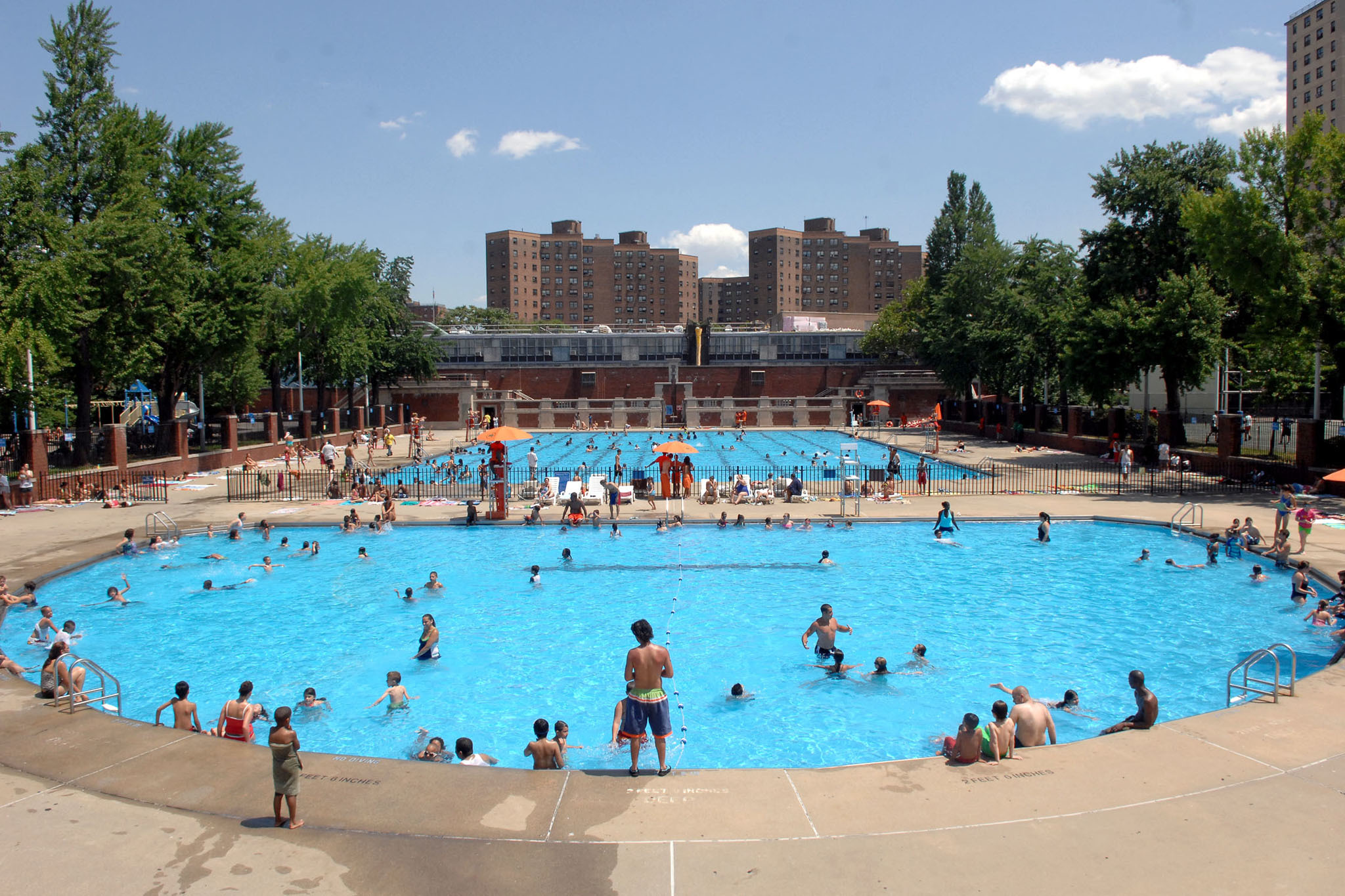 outdoor swimming pool new york