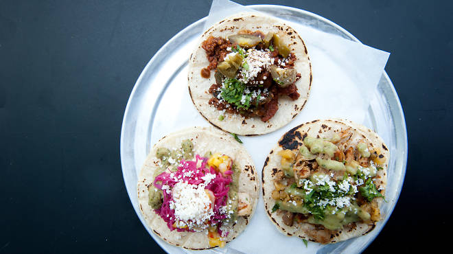 Tacos at Choza Taqueria