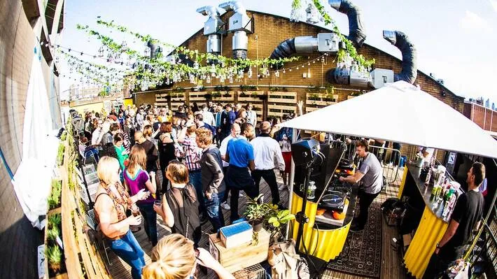 Terrace party in London