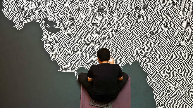 Motoi Yamamoto, 'Labyrinth', courtesy de l'artiste