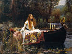 The Lady of Shalott, 1888, by John William Waterhouse
