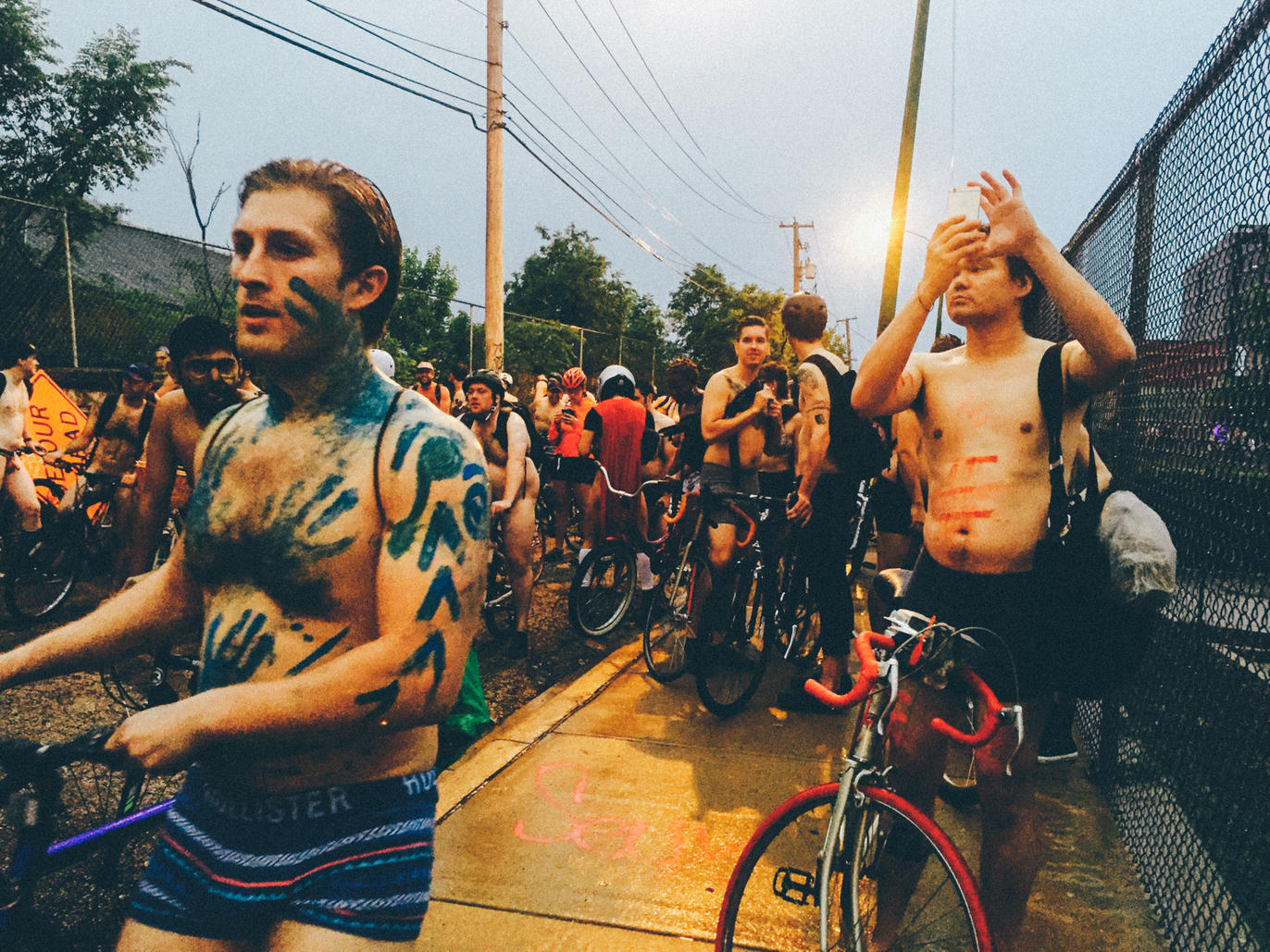 Photos From The World Naked Bike Ride