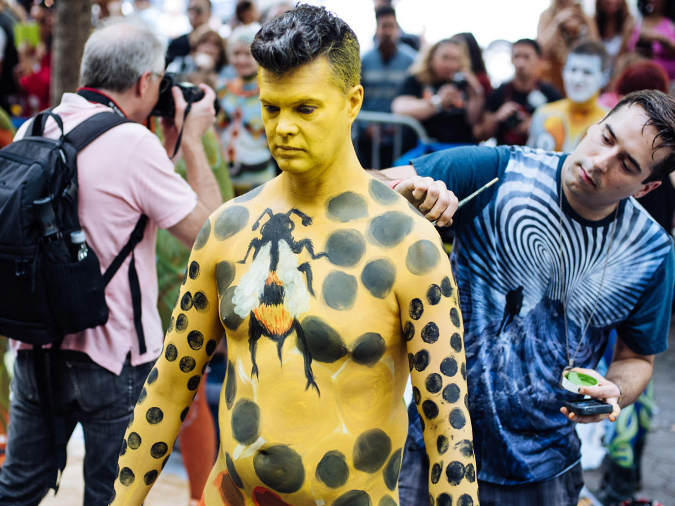 See Stunning Photos From Nyc Bodypainting Day