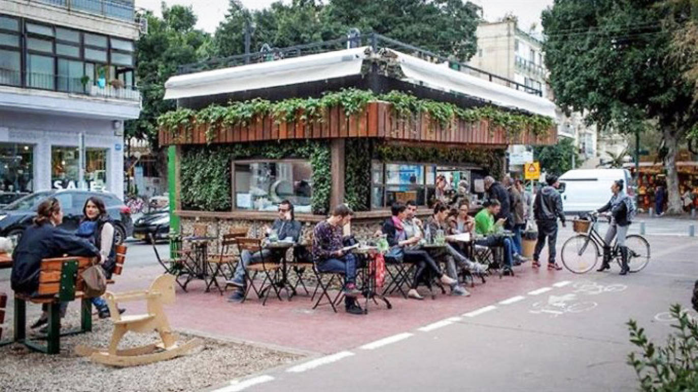 Dizengoff Coffee Kiosk La Ca Phe Restaurants In Tel Aviv City