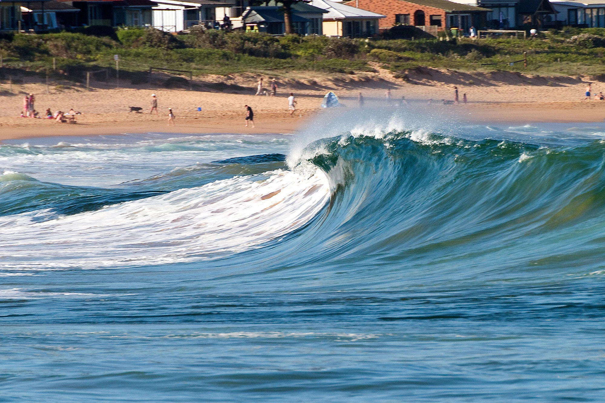 Waves at North Avoca Beach 