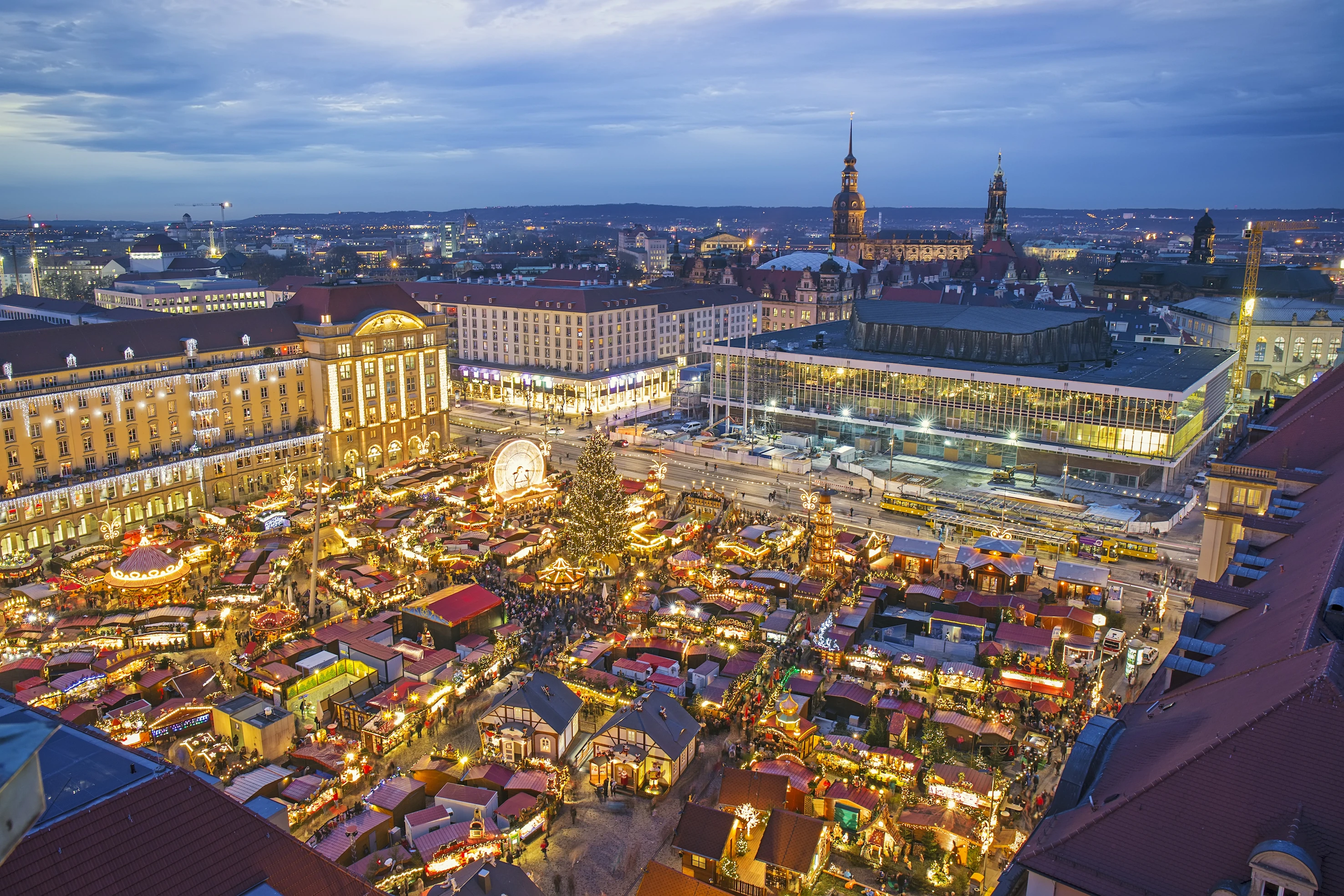 Striezelmarkt de Dresde