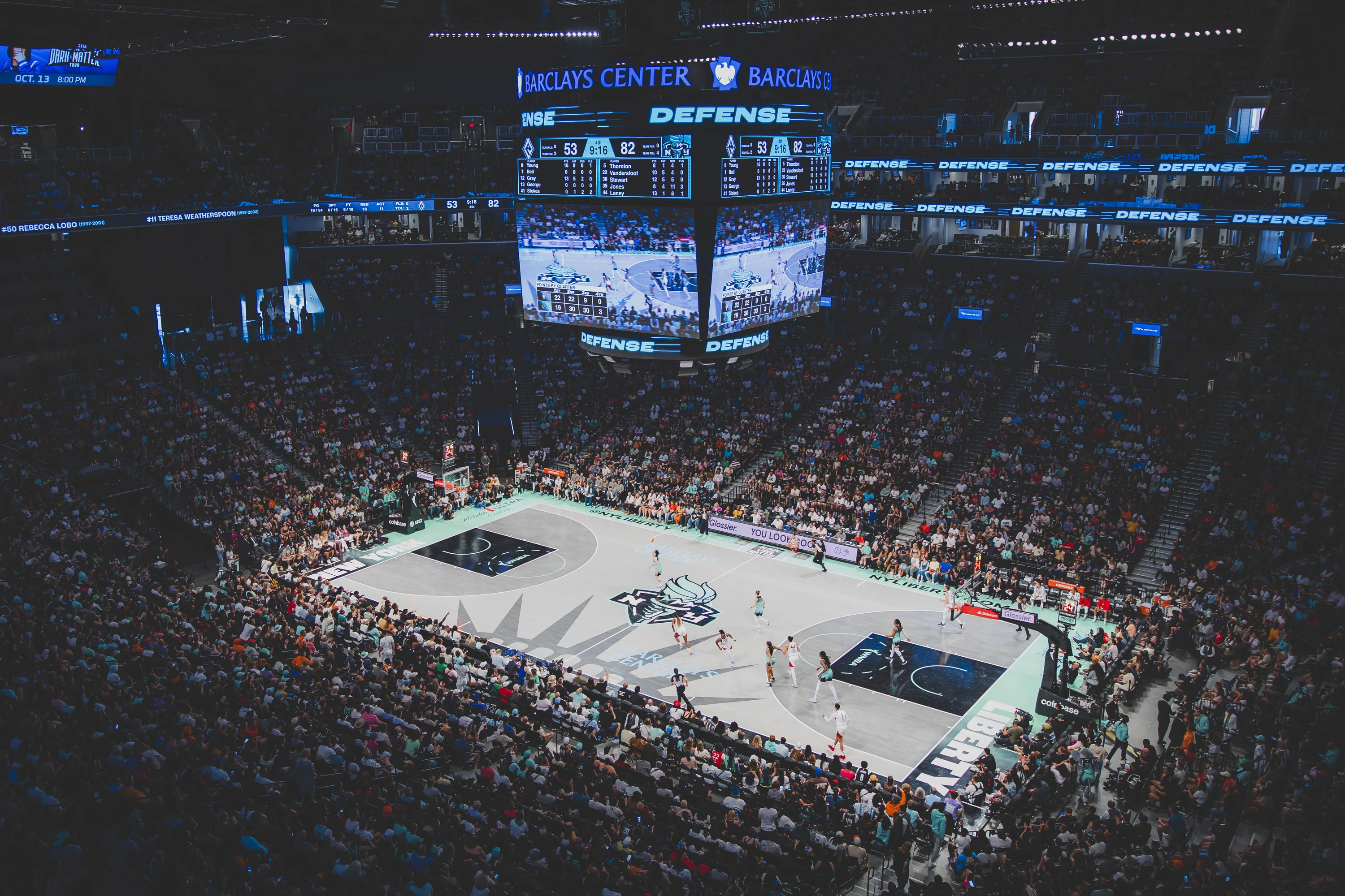 New York Liberty at Barclays