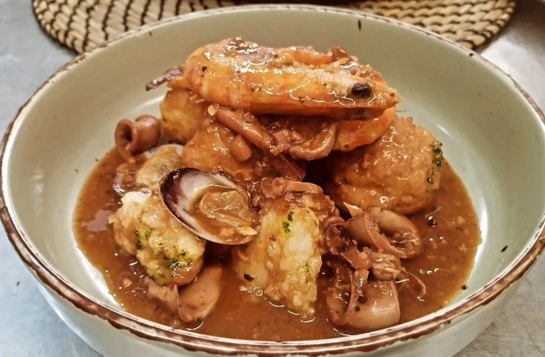 Sarsuela de peix i marisc