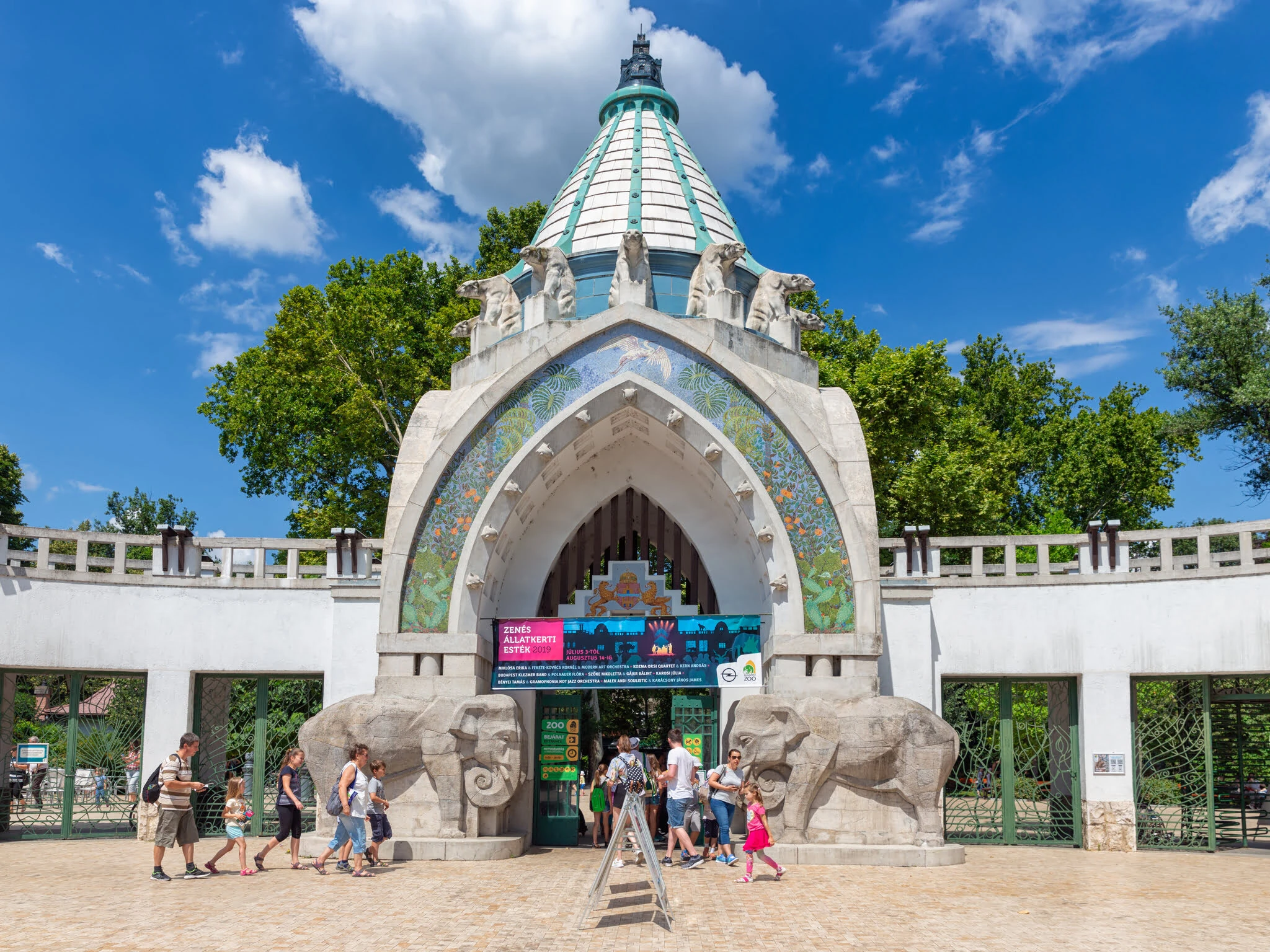 Elephant Centre at Budapest Zoo
