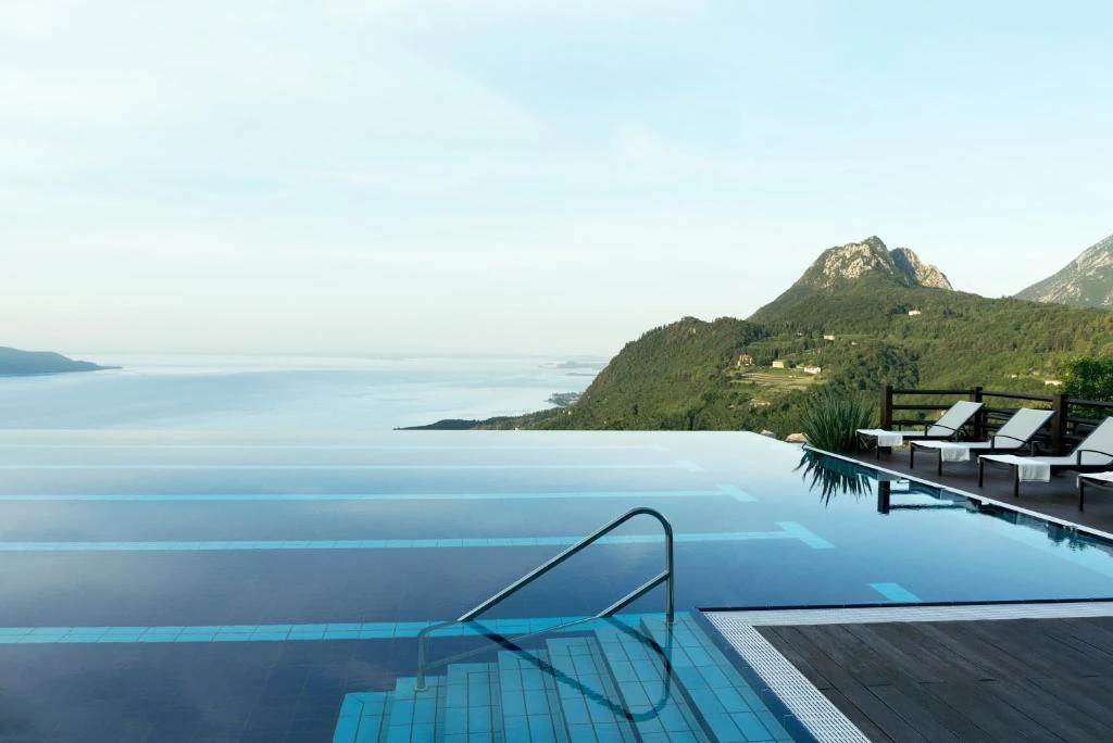 Lefay Resort view over Lake Garda