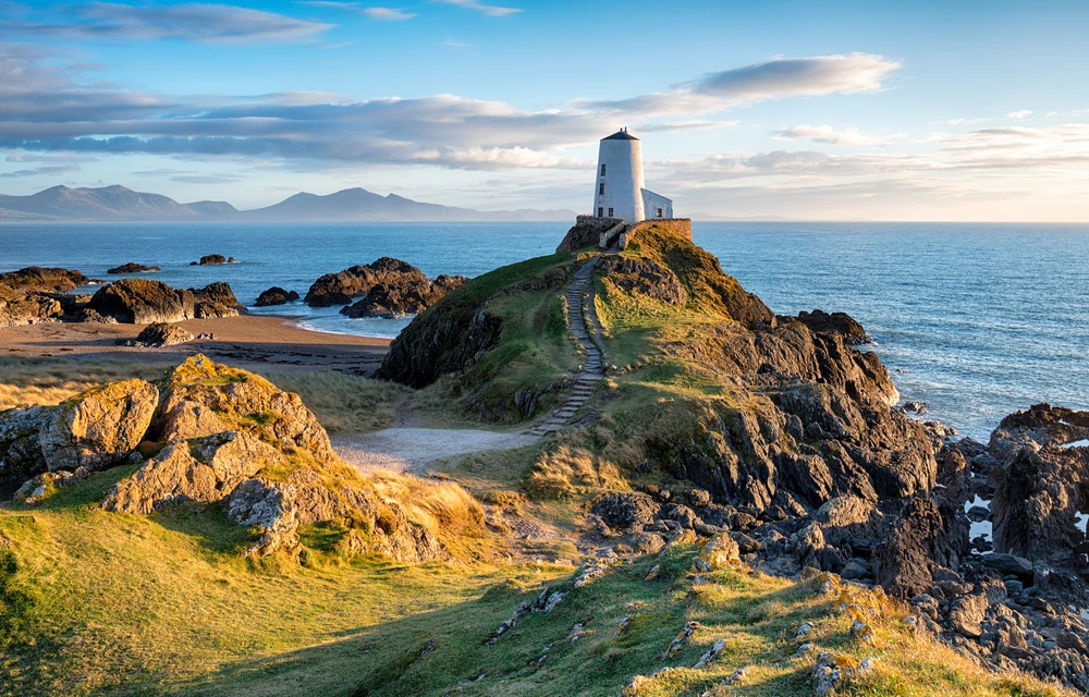 Anglesey, Llanddwyn Island Lighthouse