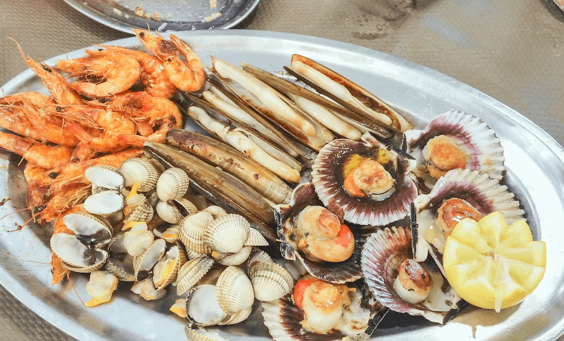 Plato de marisco