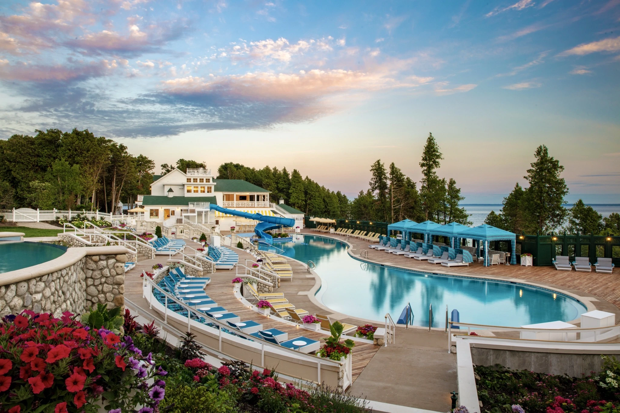 Esther Williams Swimming Pool at the Grand Hotel Mackinac Island