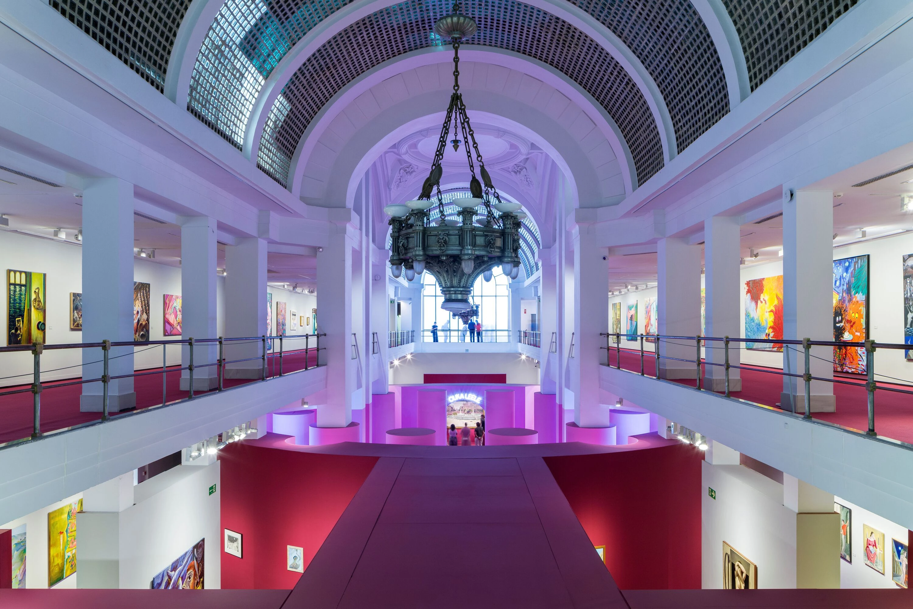 Vista de sala de la exposici&oacute;n