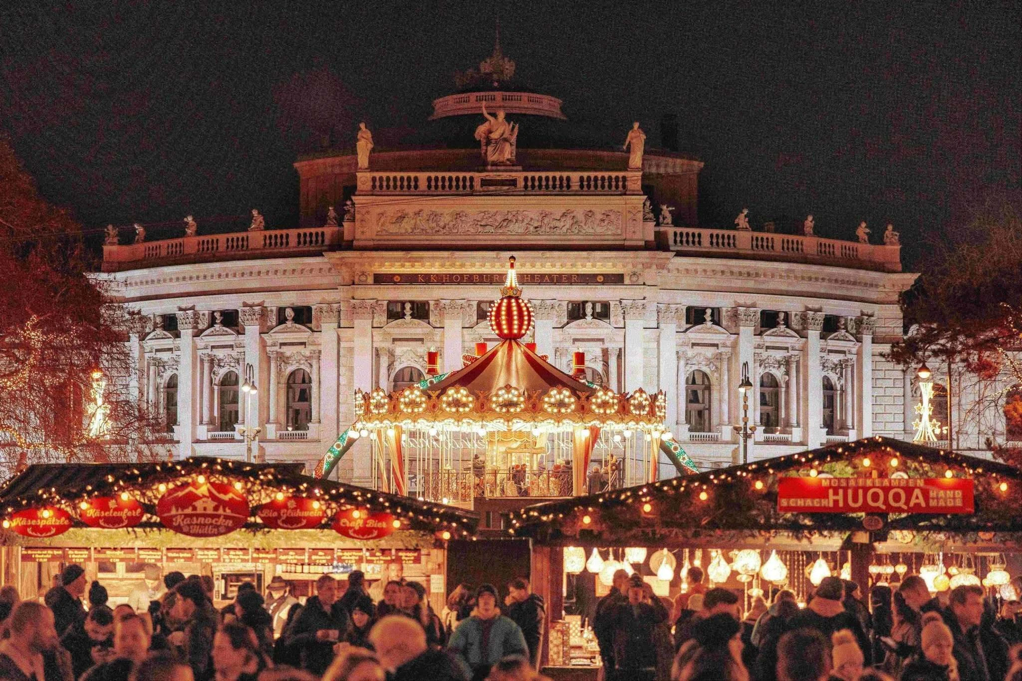 Mercadillo de navidad de Viena