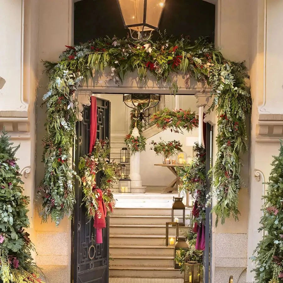 Entrada de La Casa de Navidad de El Mueble