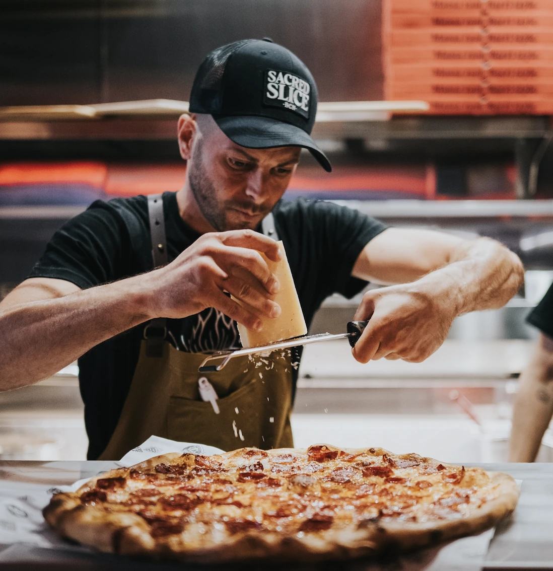 Sacred Slice, calidad y cantidad 