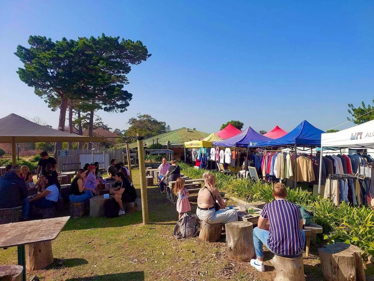 The market is held at The Range on Orpen Road
