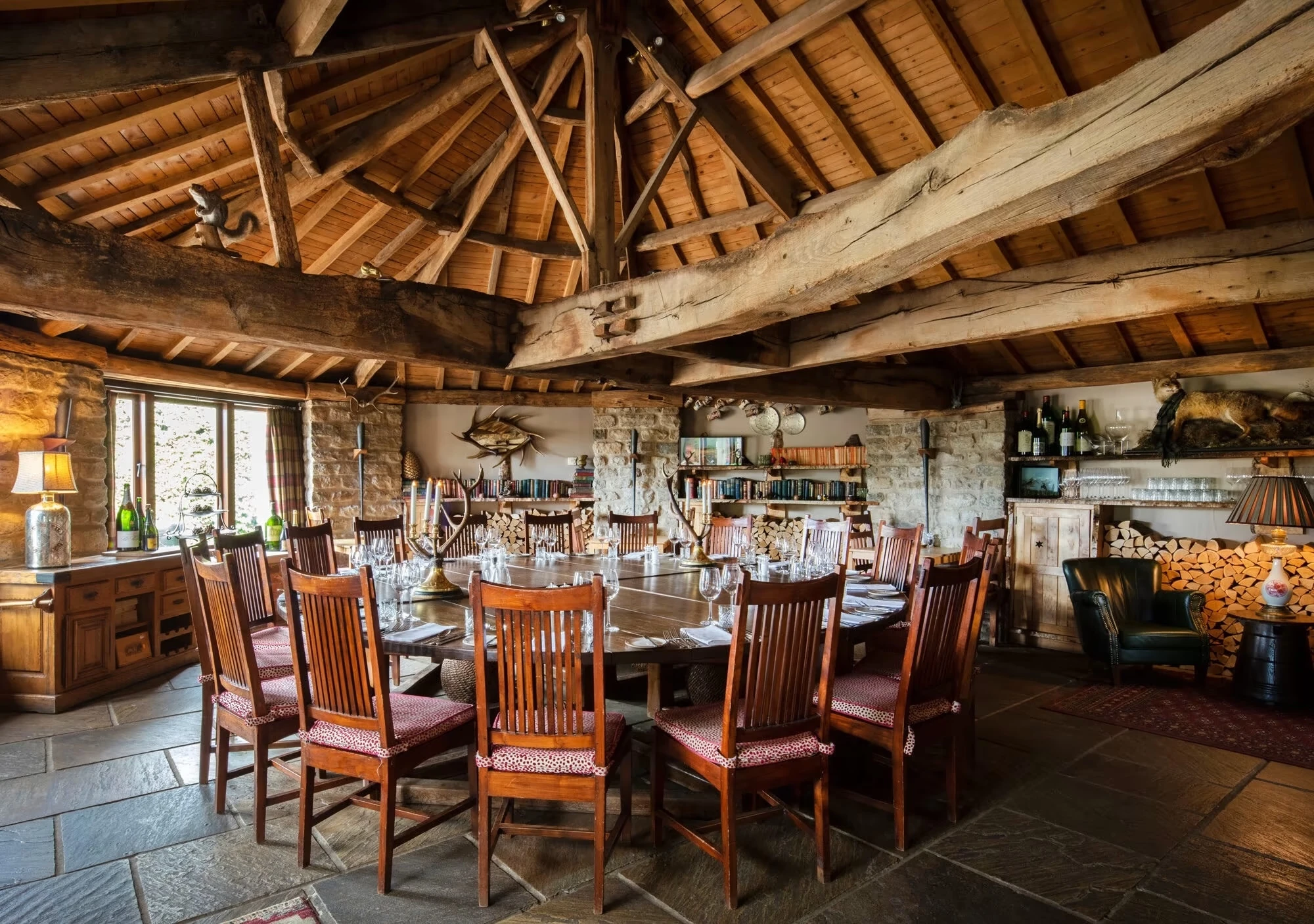 Wheelhouse Table at the Star Inn