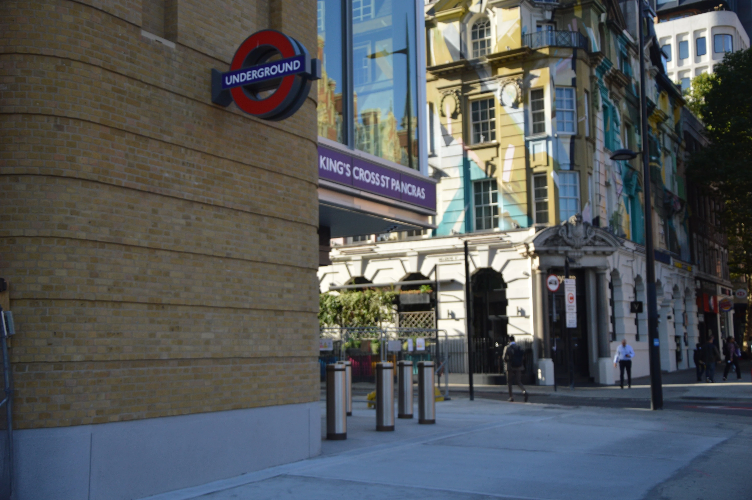 New entrance to King&rsquo;s Cross St Pancras Underground station