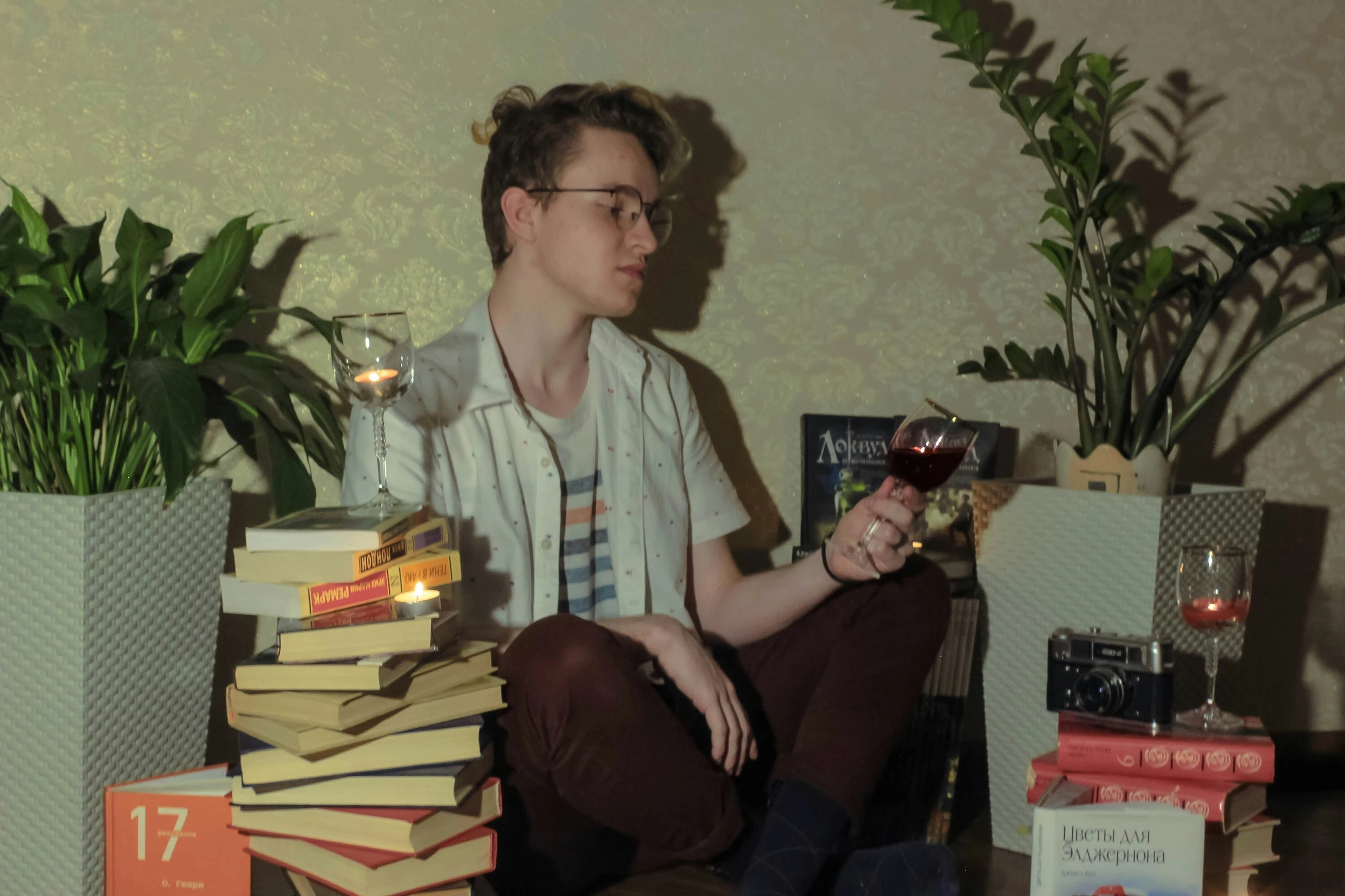 Booze and books