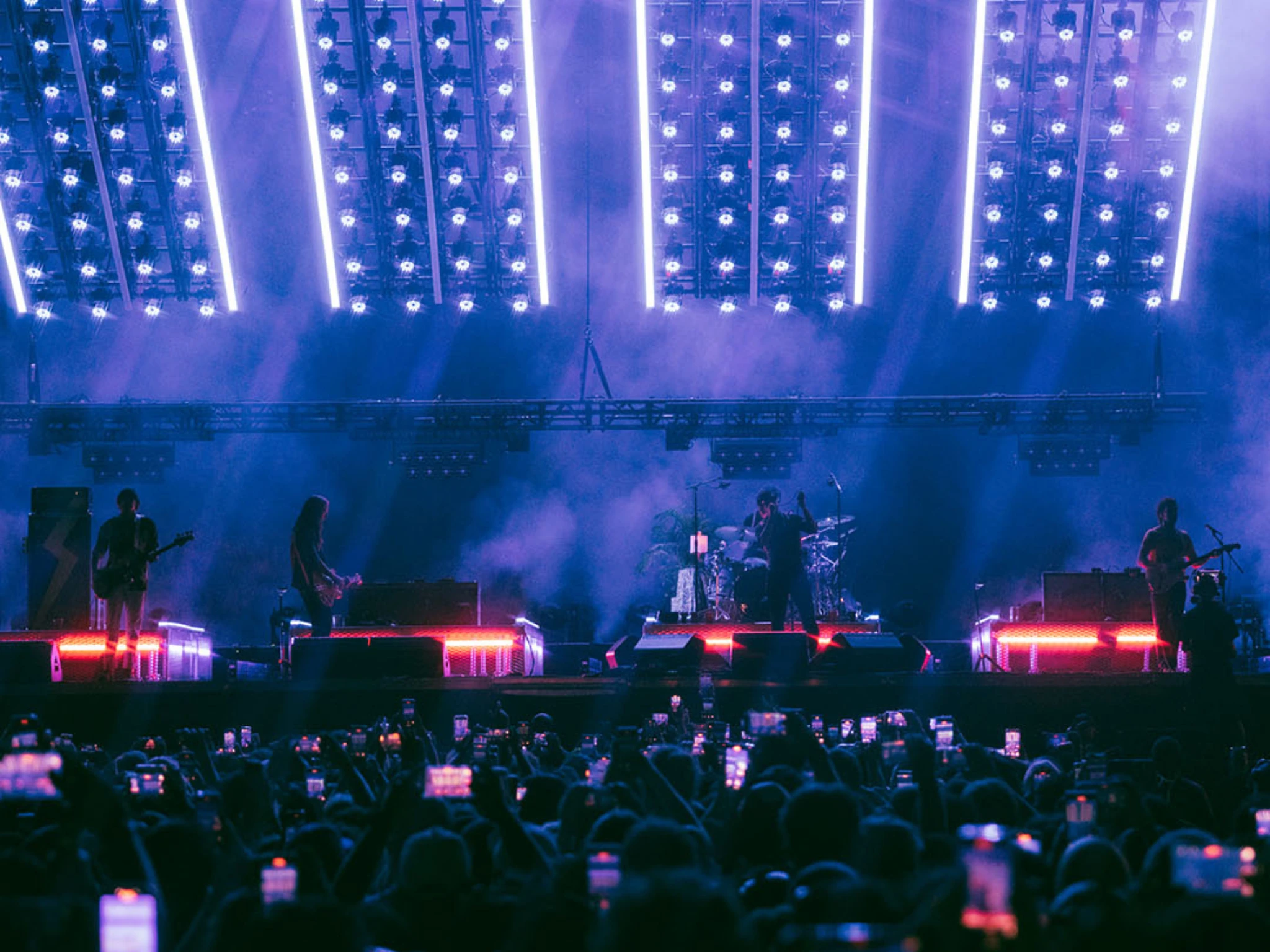 The Strokes on stage
