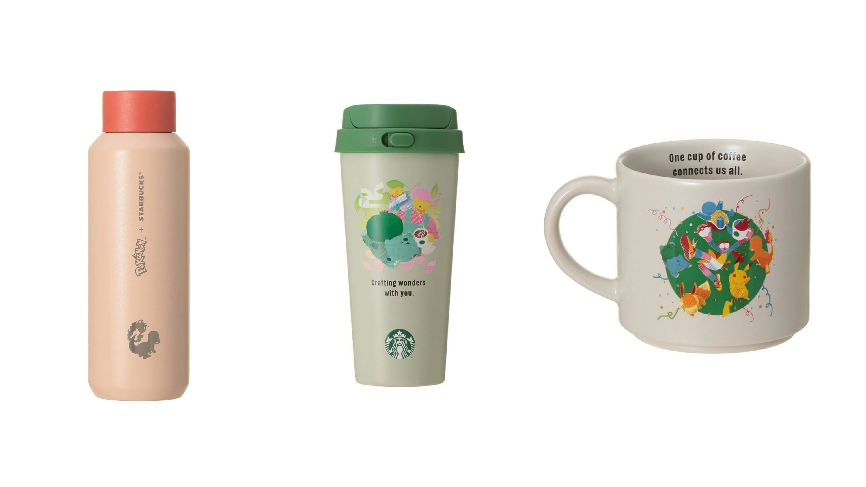 Pok&eacute;mon + Starbucks collaboration