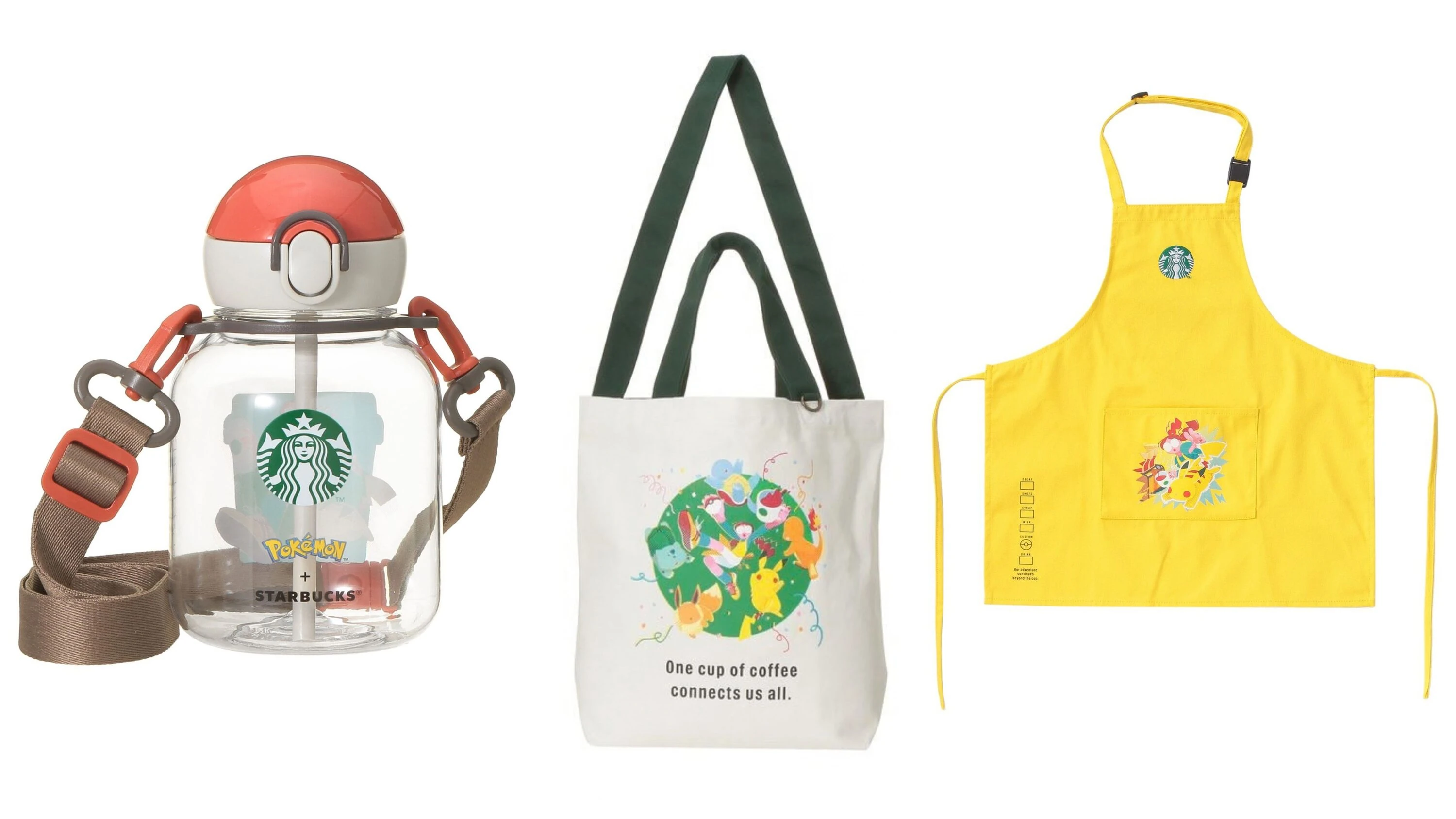 Pok&eacute;mon + Starbucks collaboration