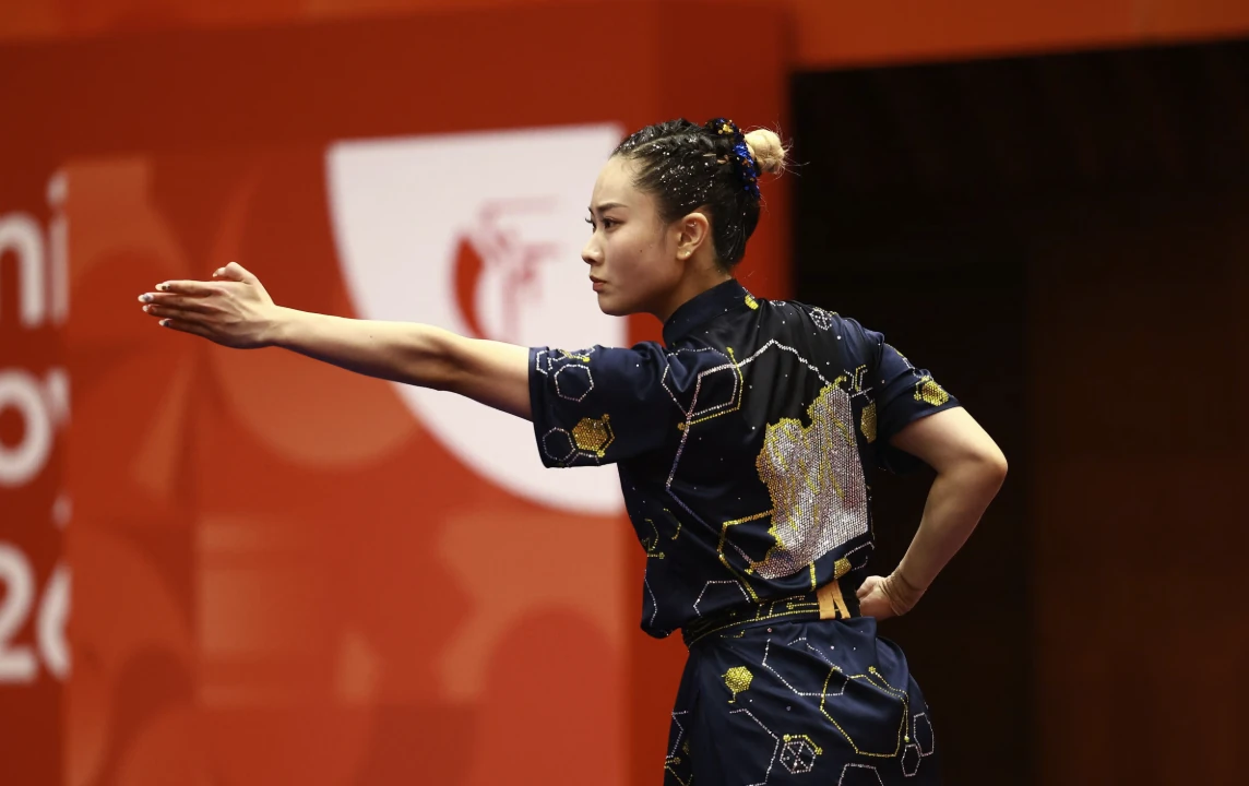 Lydia Sham claims gold in women's changquan final