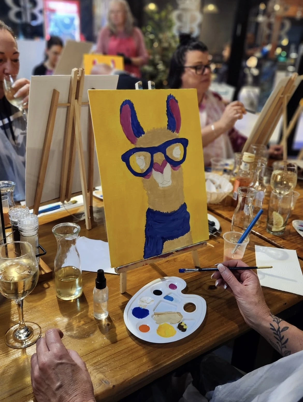 Messy Masterpiece Paint & Sip